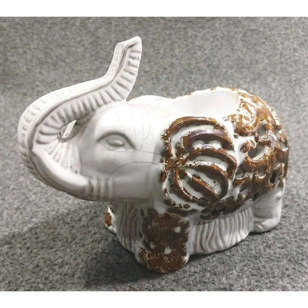 Ceramic Elephant Wax warmer tea light candle